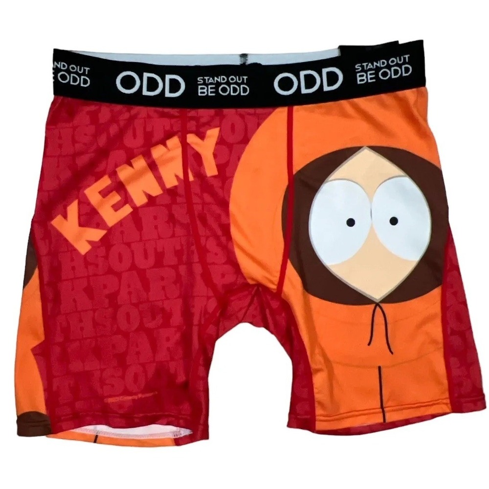Men's ODD Underwear Boxer Briefs South Park KENNY Black Size MEDIUM NEW!!
